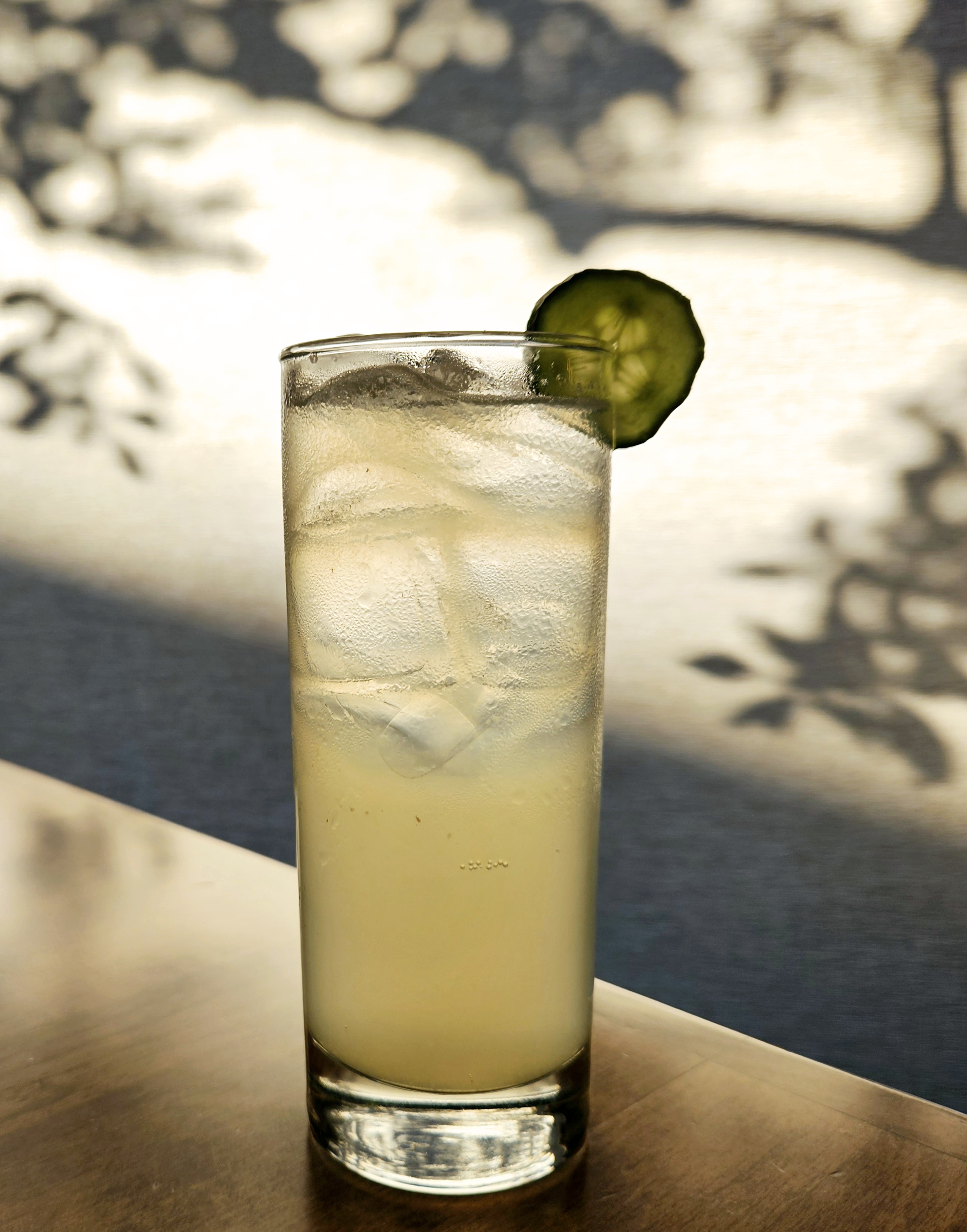 Cucumber Mule mocktail