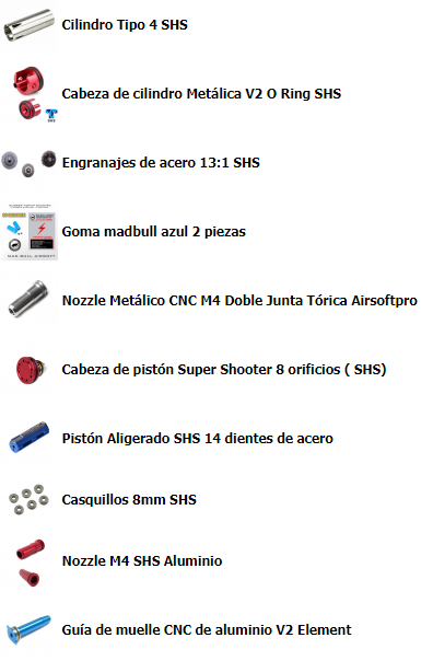 m4 piezas v2