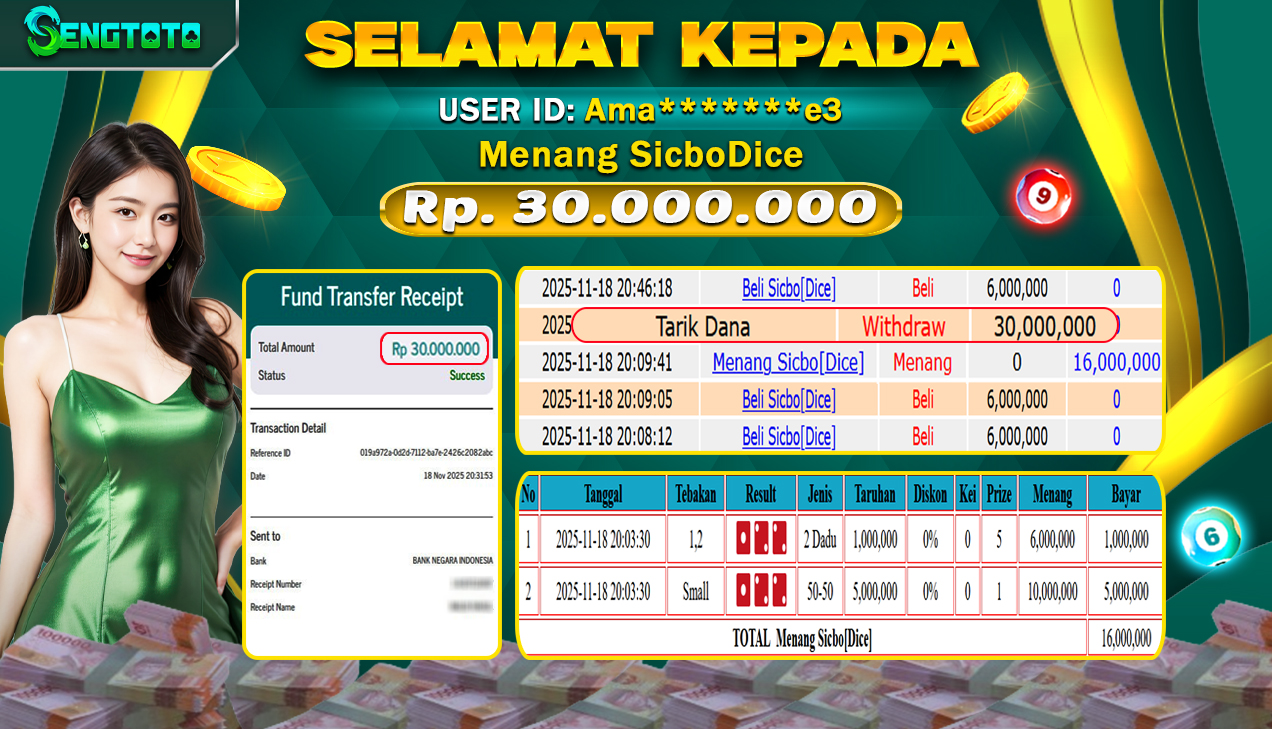 BUKTI PEMBAYARAN LIVE SICBODICE