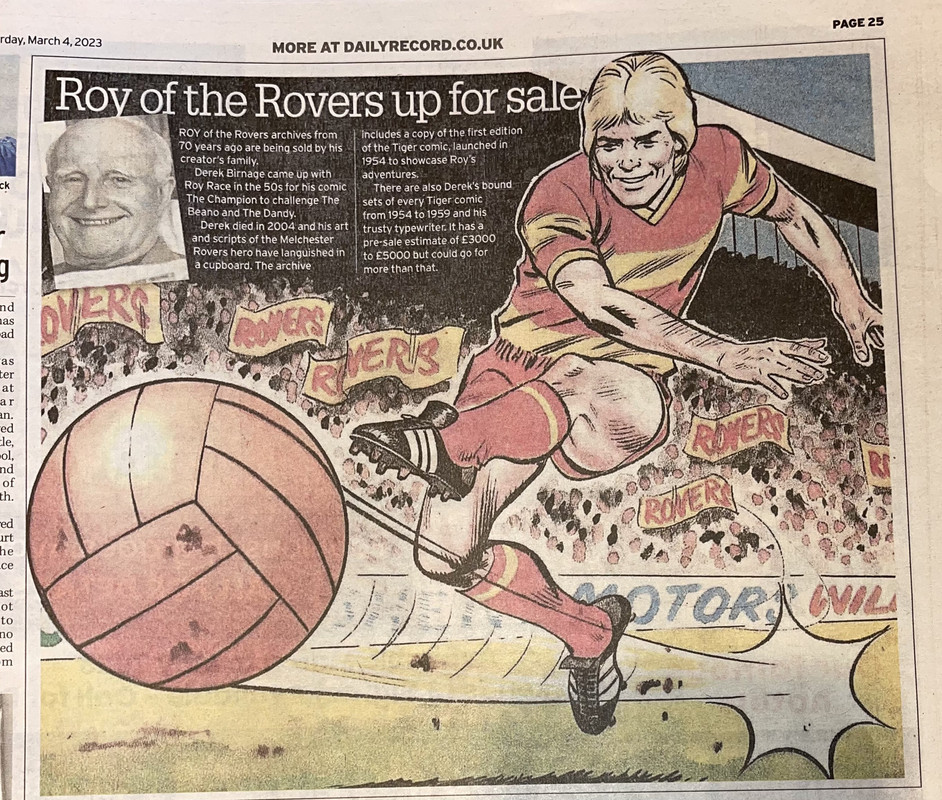 Record roy of the rovers IMG_5703