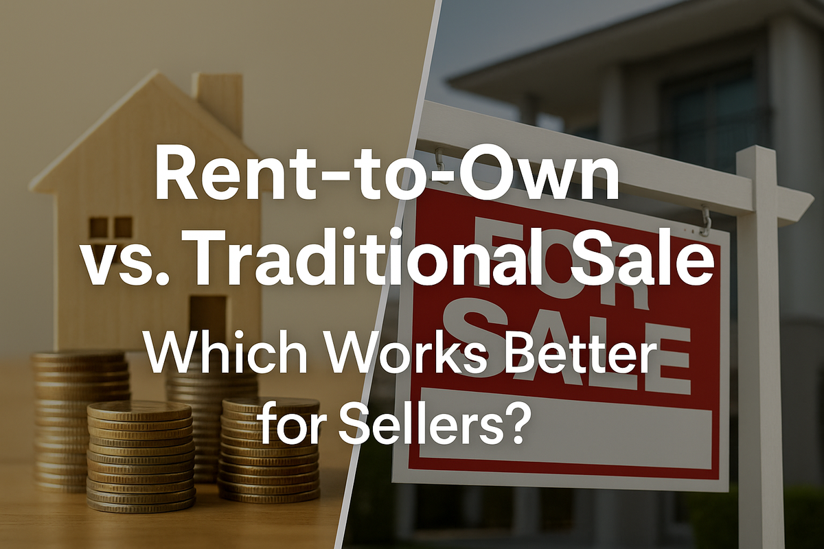 Rent-to-Own vs. Traditional Sale: Which Works Better for Sellers?
