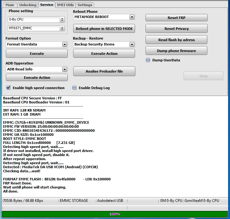 Cherry Mobile Flare S6 Lite Frp Done Via NCKDongle 3