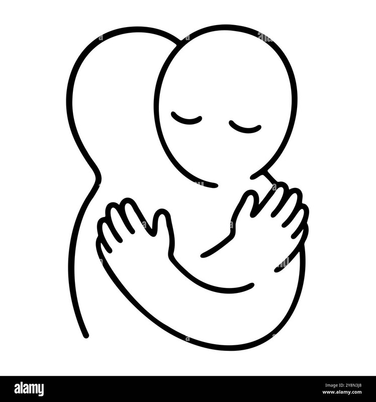 semplice-scarabocchio-astratto-di-due-pe