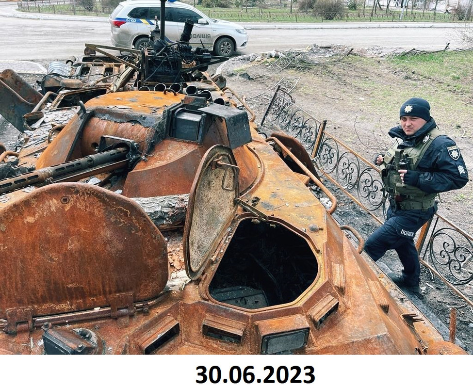 1025 BTR-80 with RP-377UVM IED-jammer destr 30 06 23