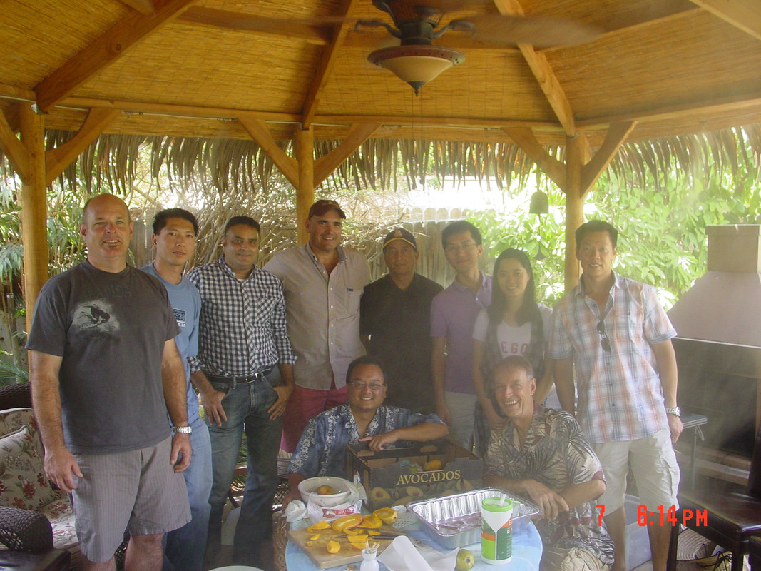 Gary's Tasting - the Gang 071814