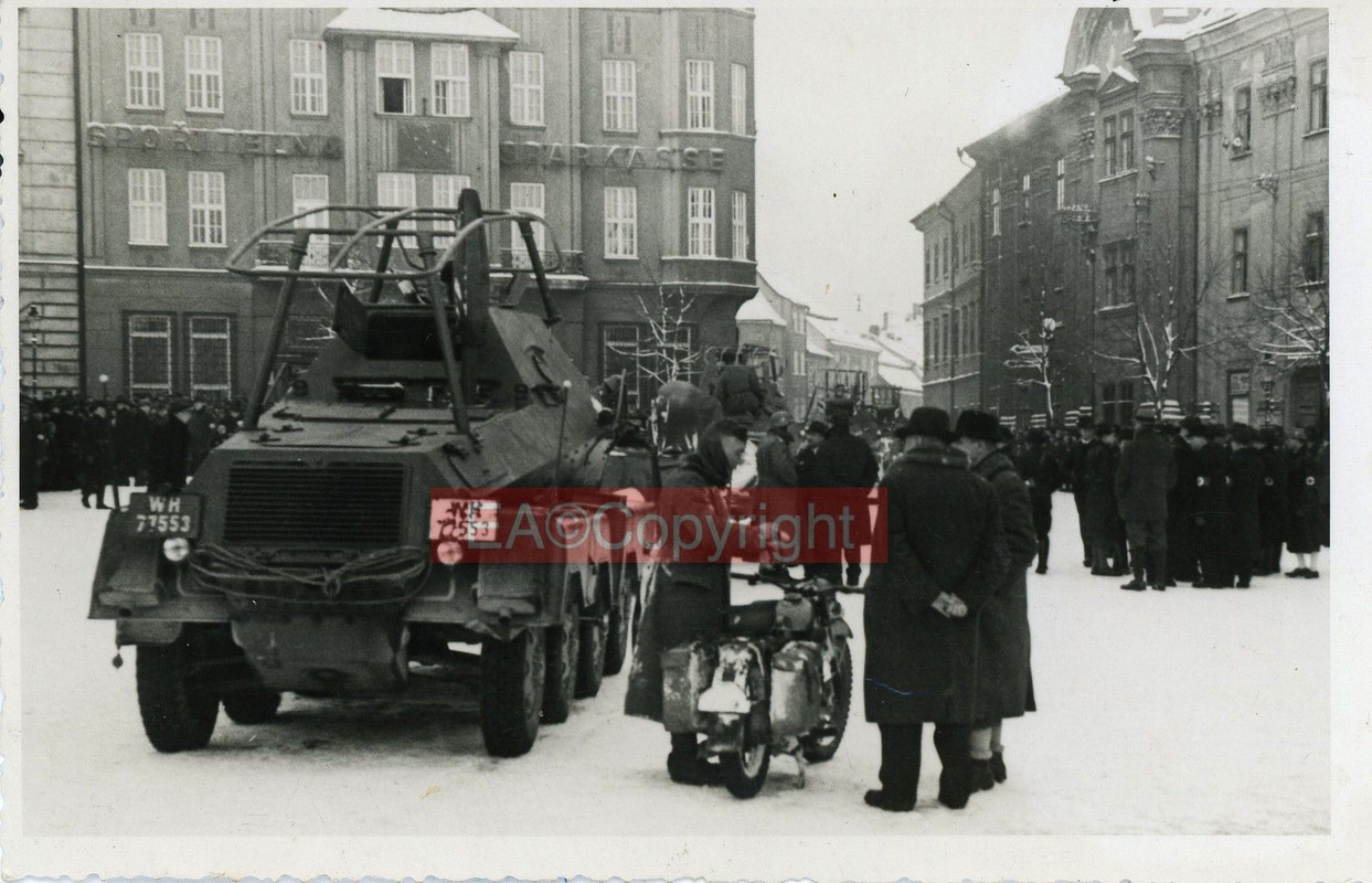 Panzerspähwagen Panzer Tank 8 Rad Foto