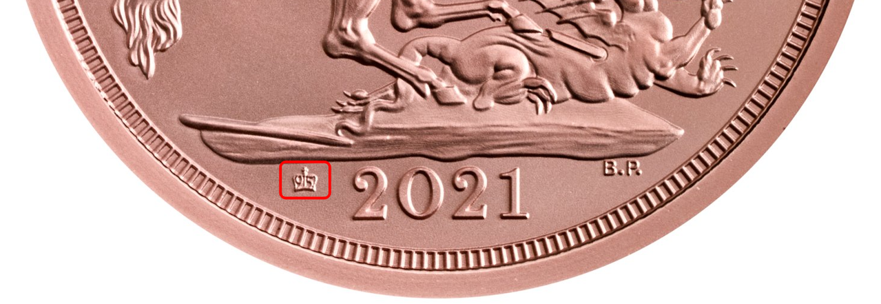 2020 The Brexit SOTD Mint mark