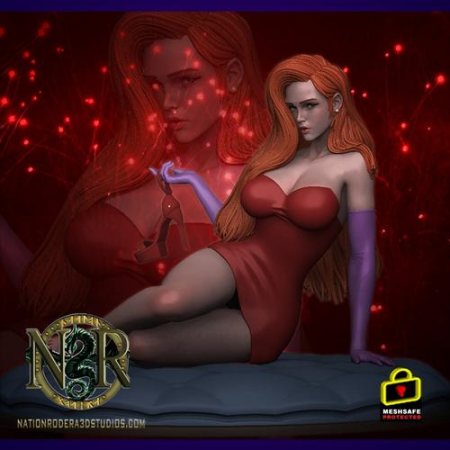 Jessica Rabbit – 3D Print Model