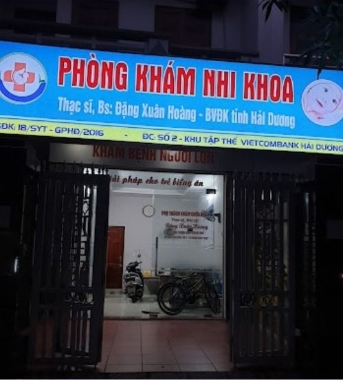 Phòng Khám Chuyên Khoa Nhi Ths. Bác sĩ Đặng Xuân Hoàng