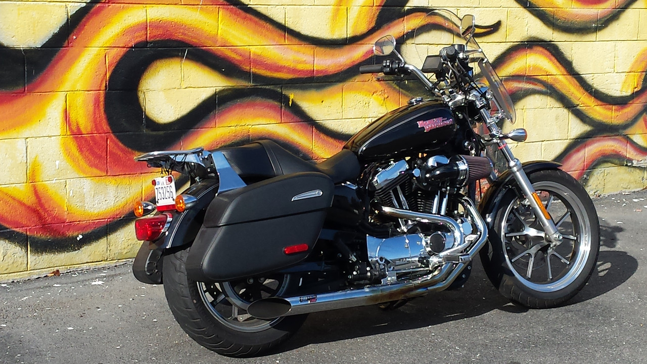 touring on a sportster