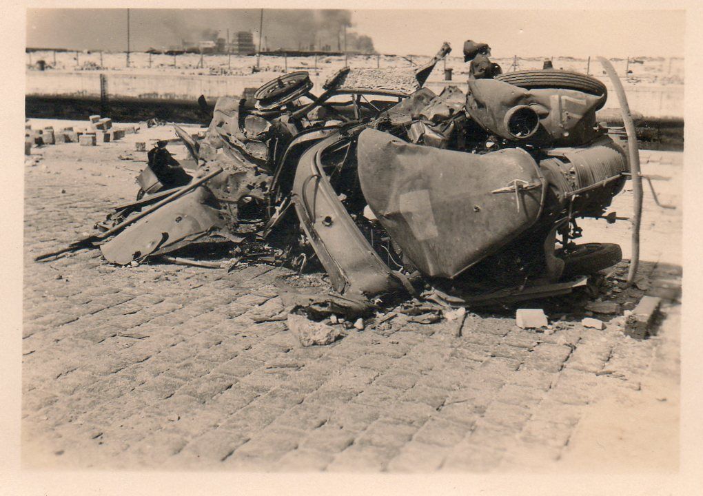 Frankreich 1940 Atlantik Küste Zerstörte Beute L