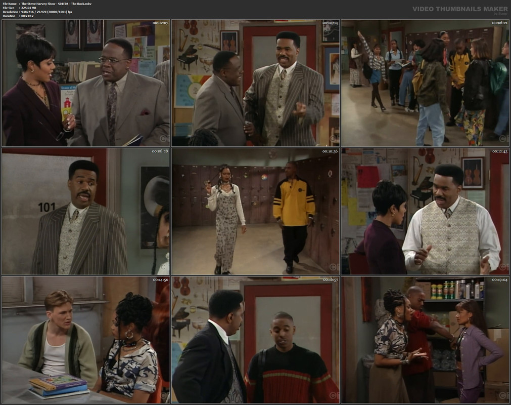 The Steve Harvey Show - S01E04 - The Rock.mkv