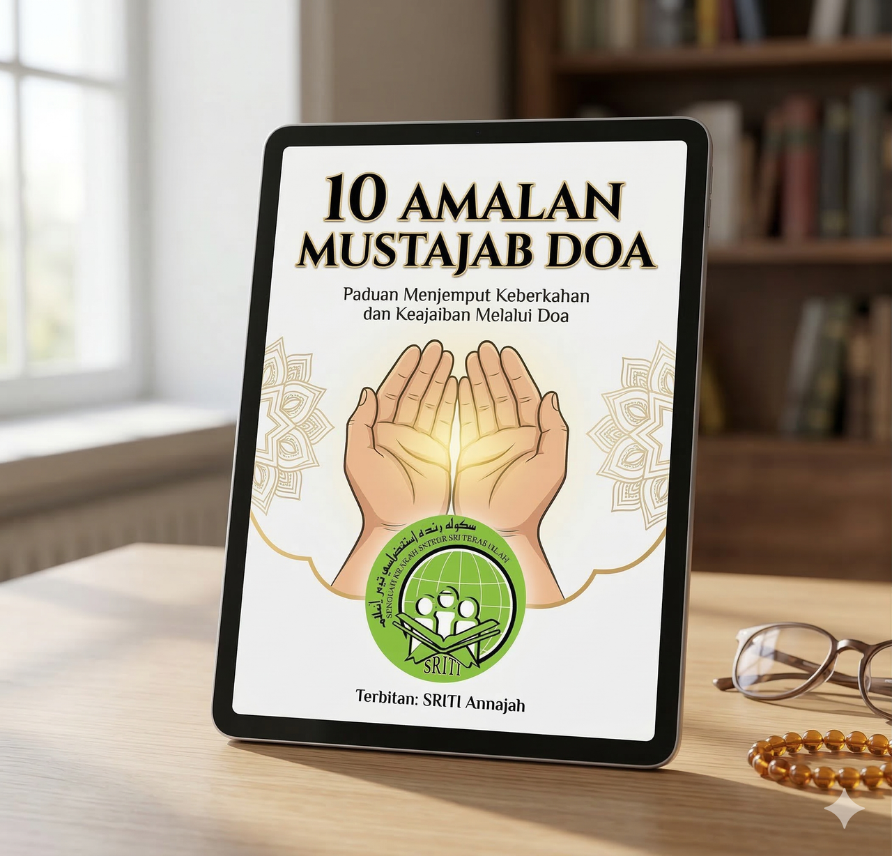 Mockup eBook 10 Amalan Mustajab Doa