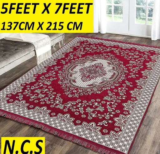 Acrylic Carpet , CARPET FOR LIVING ROOM ,1 COTTON CARPET , PREMIUM CARPET , LIGHT WEIGHT CARPET , PERSIAN CARPET , ALLADIN CARPET , LOW BUDGET CARPET , MIUTI COLOUR CARPET , KIDS PLAYING MAT , DURRIE , COTTON RUG , RUNNER , FLOOR MAT , FLOOR CARPET , RELIGIOUS CARPET , *( 5 X 7 )* FEET Color 4 (R902)