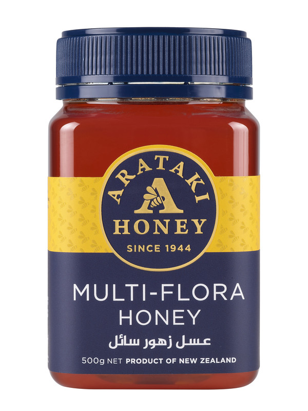 30011323 -  Liquid Multiflora Honey 500g Front