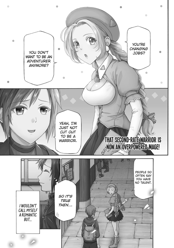 That Second-Rate Warrior Is Now an Overpowered Mage! - c001 (v01) - p001 [web] [Manga UP!] [Oak]