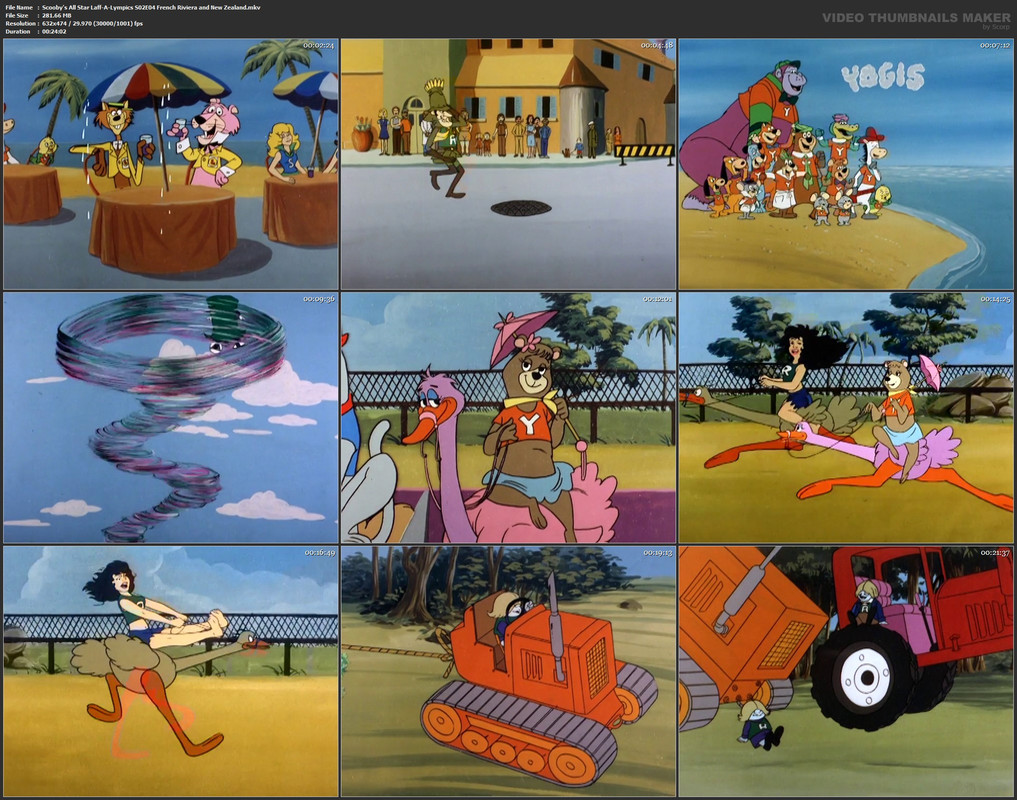 Scooby's All Star Laff-A-Lympics S02E04 French Riviera and New Zealand.mkv
