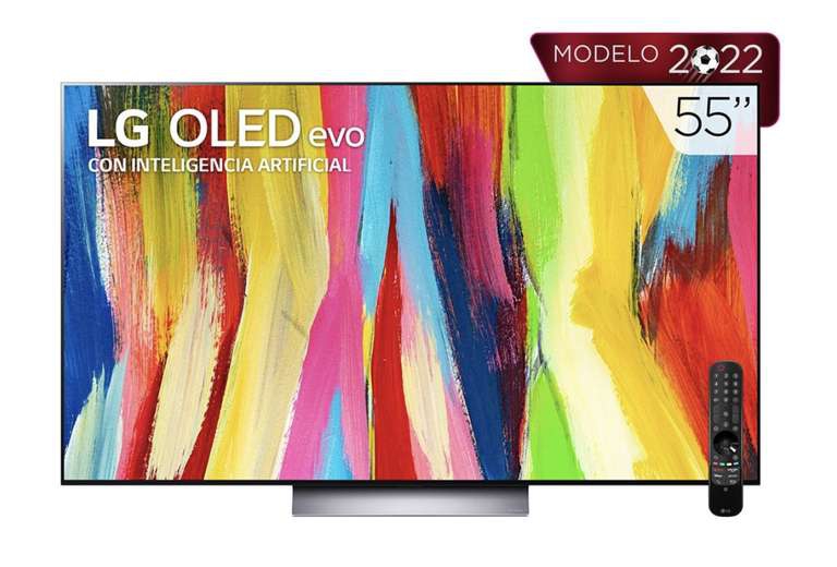 Liverpool, LG Oled EVO c2 55 pulgadas + barra de sonido 
