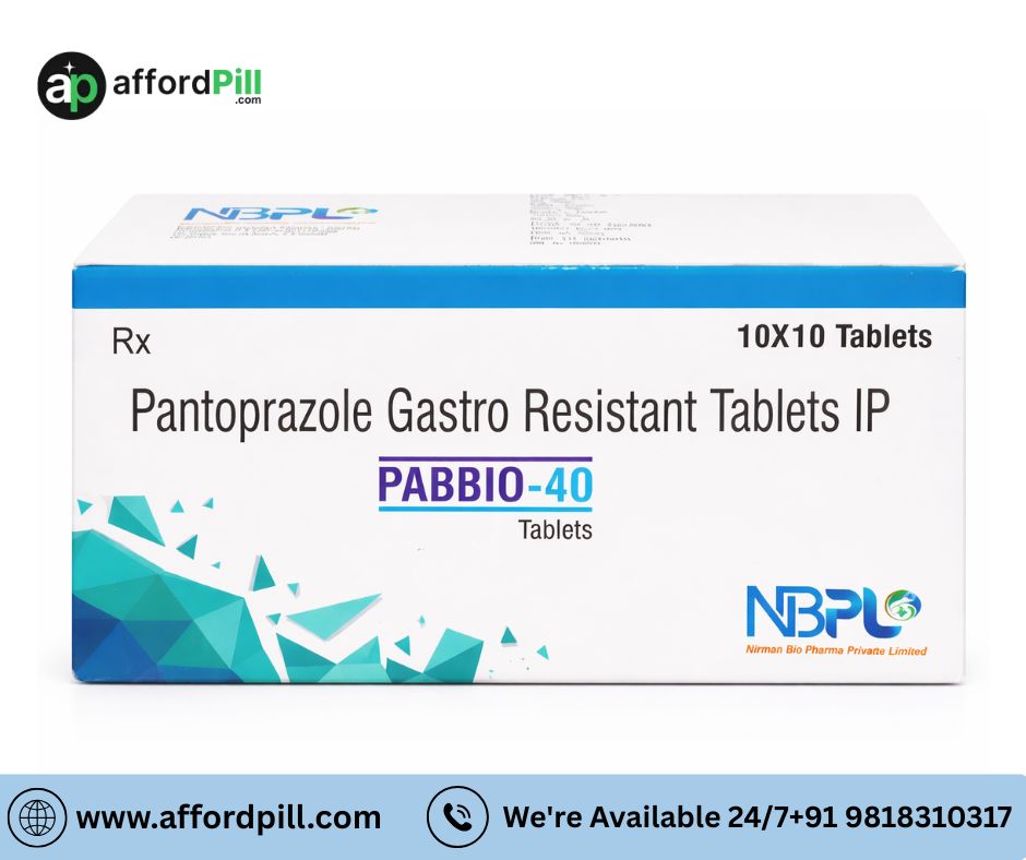 Order Pabbio 40 Tablet – Best Price in India