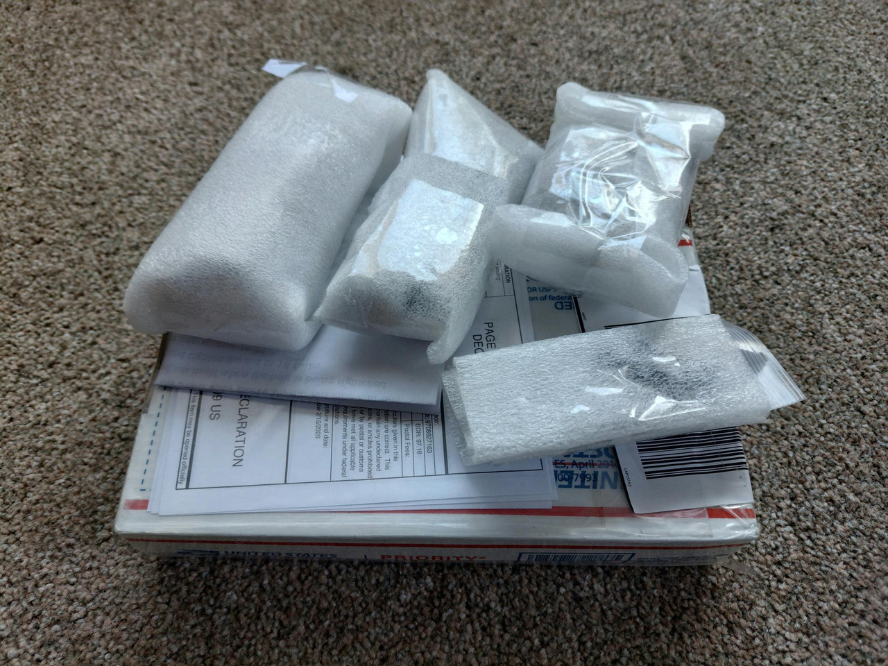 Ooh! A package has arrived from CNW.