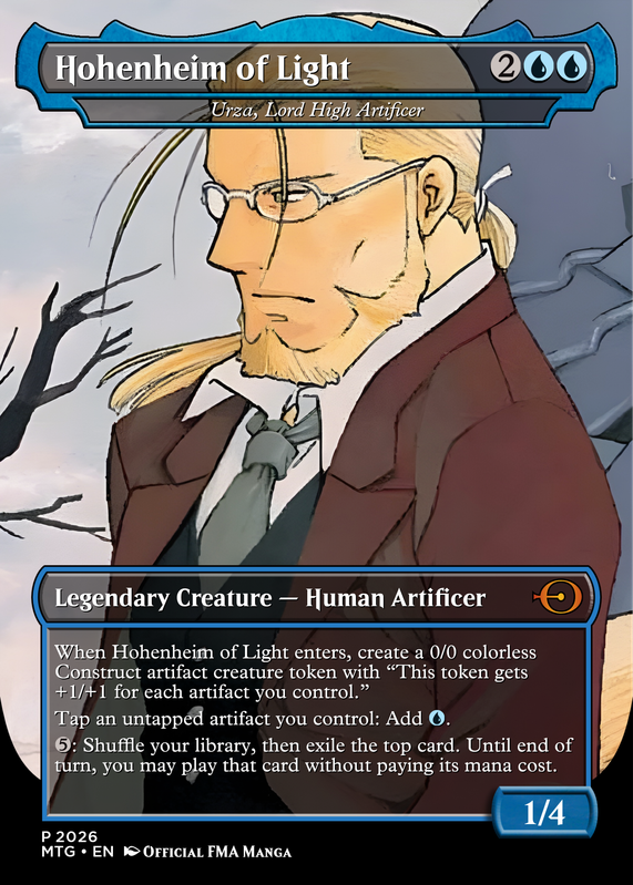 Urza Lord High Artificer (Hohenheim of Light)