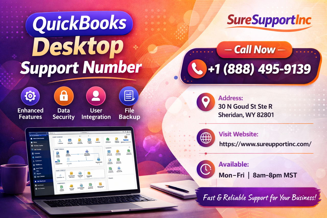 Quick Books Desktop support services advertisement