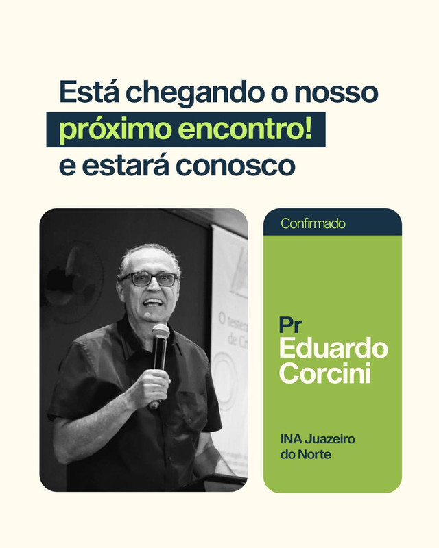 Banner Ina Empreendedores com Pr. Eduardo Corcini