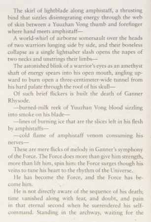 Lesser forms of Force Oneness allow one to become the Force