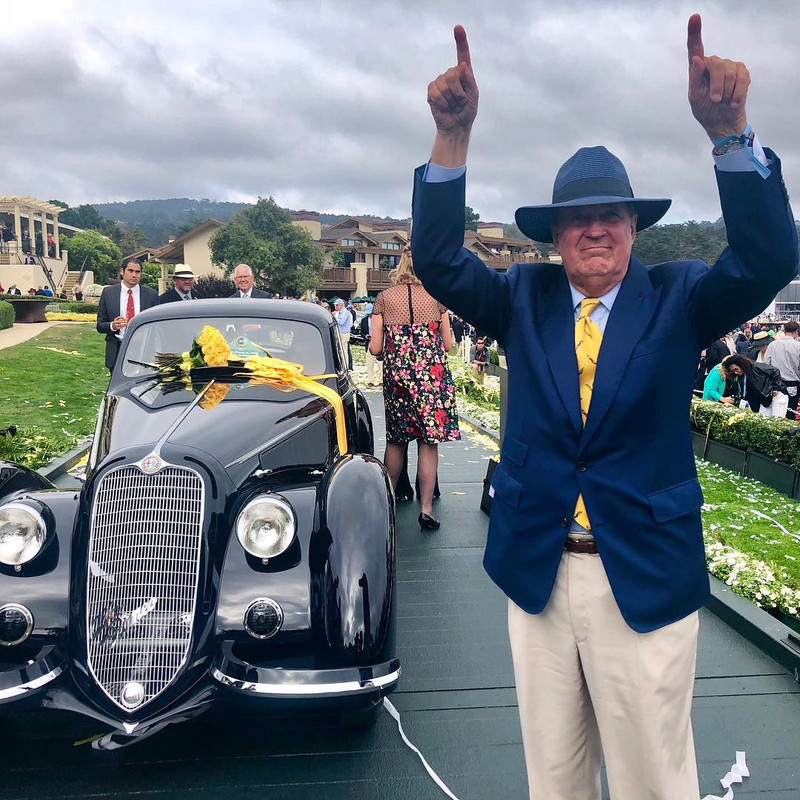 1937 Alfa Romeo 8C 2900B Touring Berlinetta wins 2018 Pebble Bea