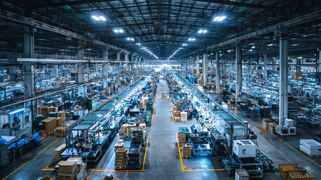 Линия производства товаров под СТМ на фабрике в Китае