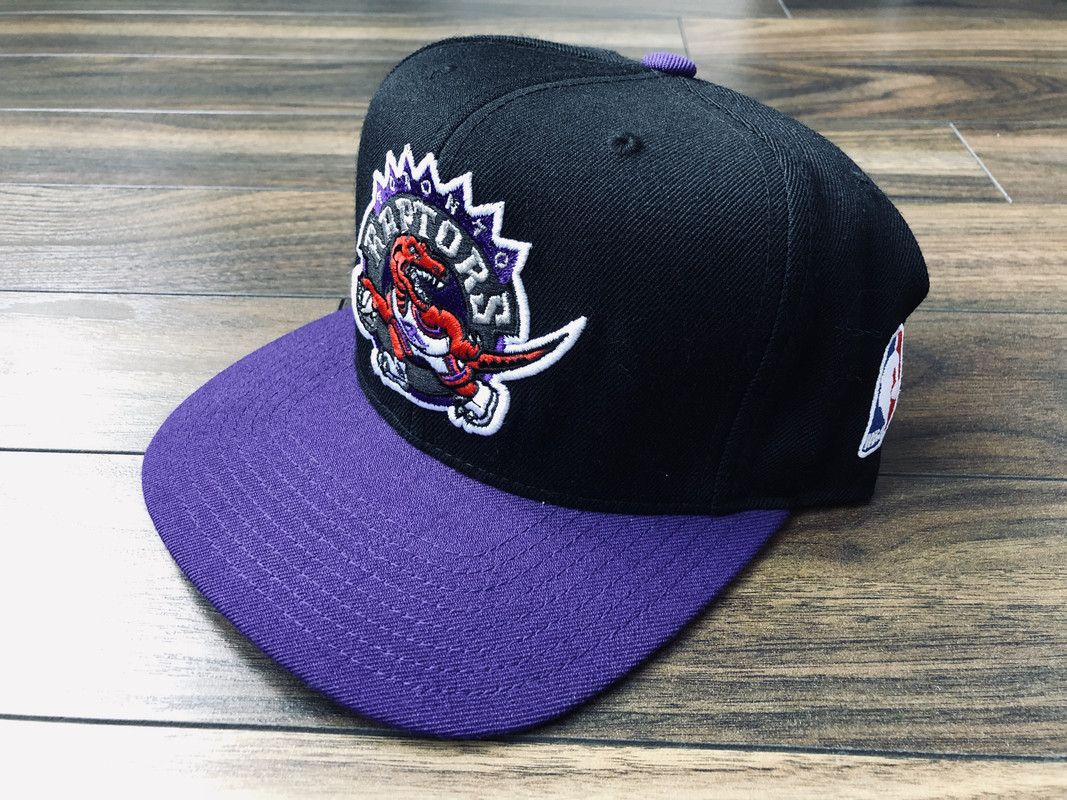 retro raptors hat