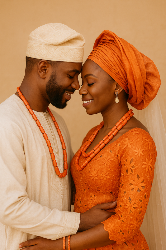 A strong and loving married couple holding hands, representing unity, commitment, and a lasting Christ-centered bond.