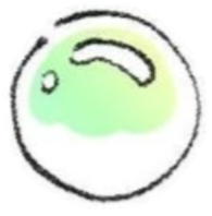 pastel bubble icon