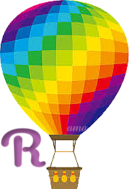 Globo Aerostático de Colores  R