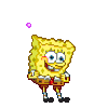 spongebob doing his bubble dance