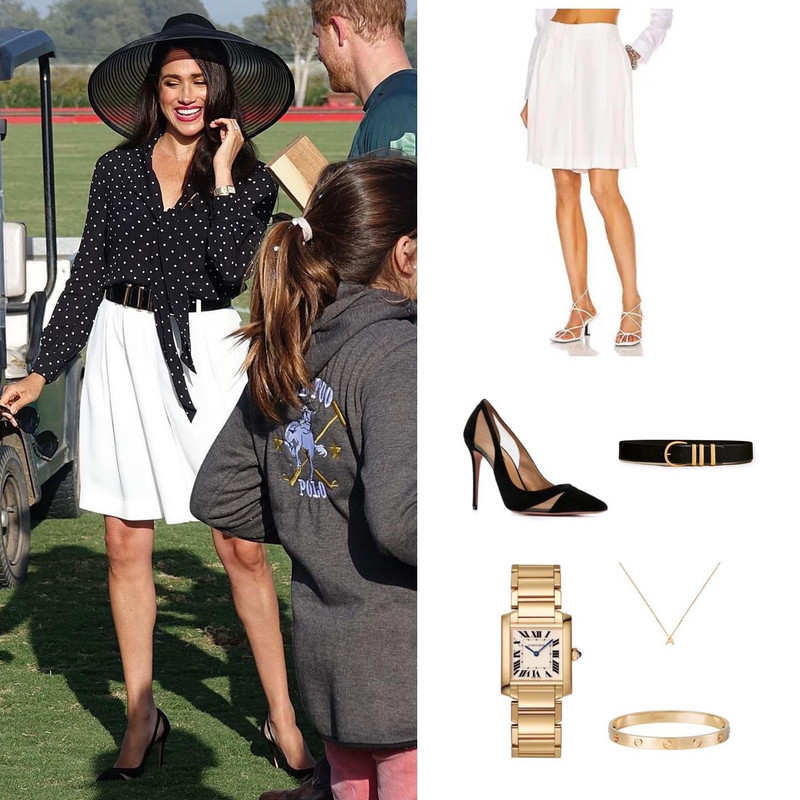 Meghan Markle le plantó un besó al Príncipe Harry con un look retro que enamoró