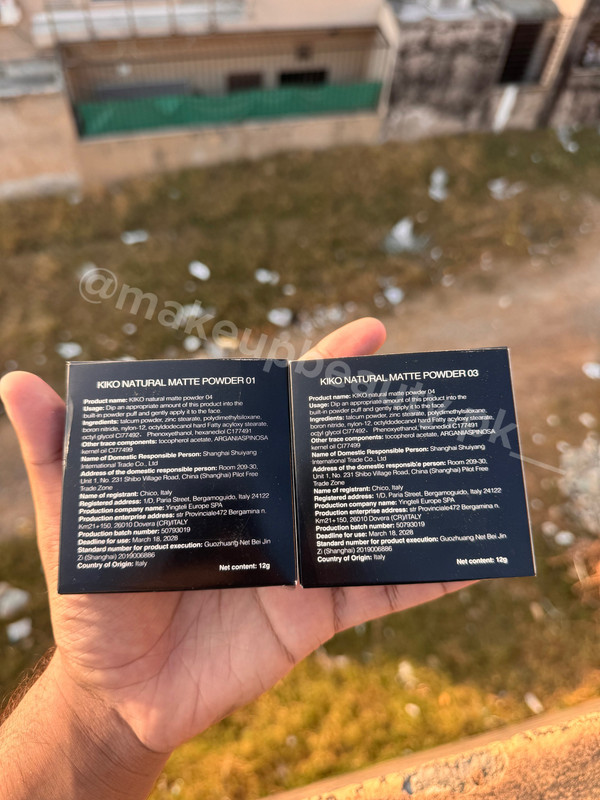 Kiko Milano Natural Matte Facepowder 12 g each. - image 8