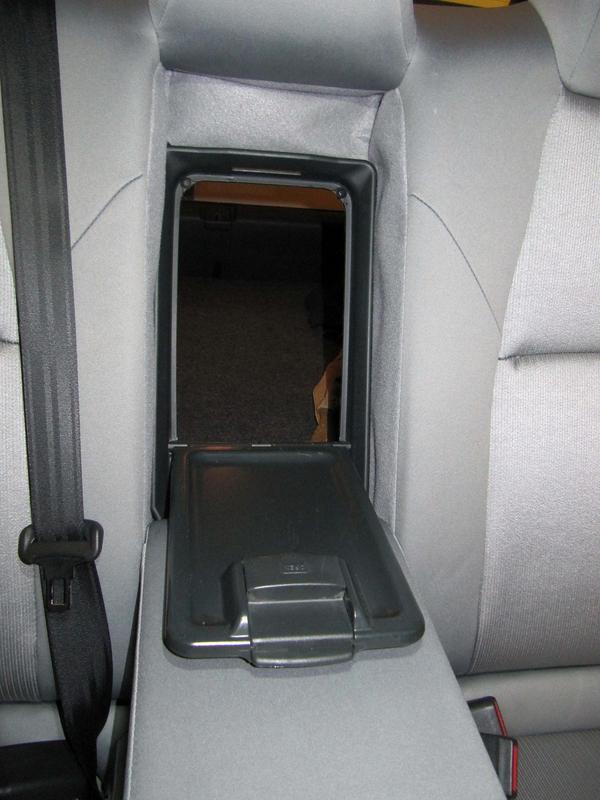 Adding A Rear Seat PassThrough Door Drive Accord Honda Forums
