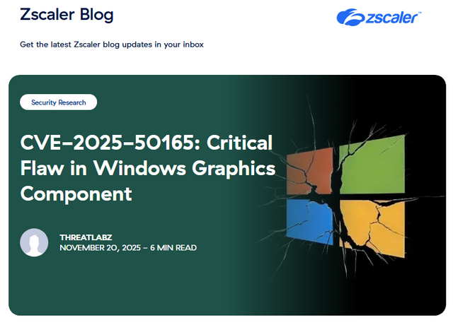 CVE-2025-50165: Critical Flaw in Windows Graphics Component