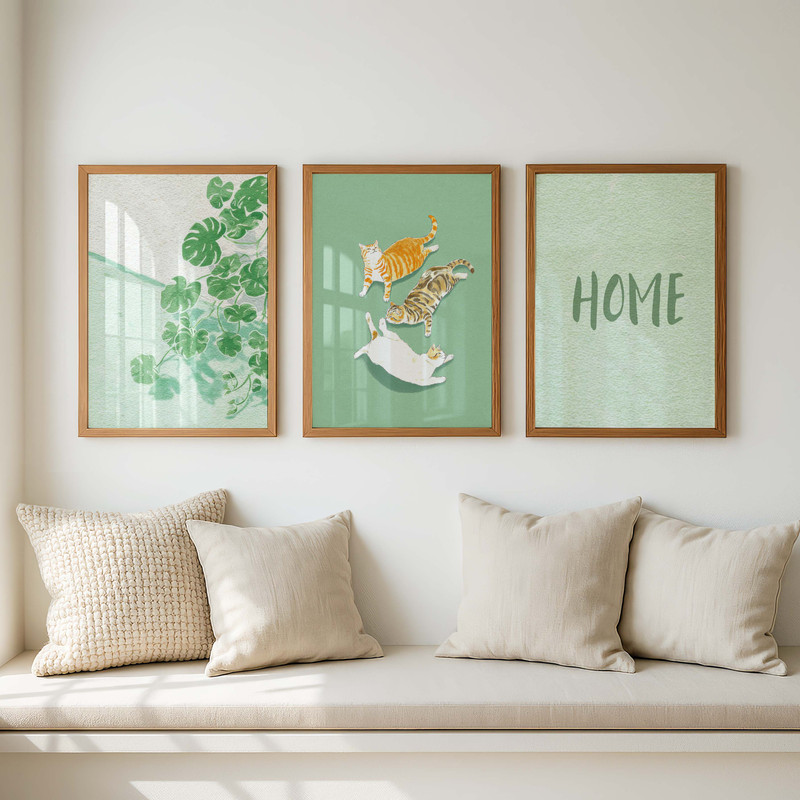 Gallery Wall Starter Kit Mockup