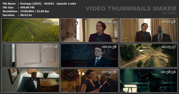 Hostage 2025 S01E01 Episode 1 mkv