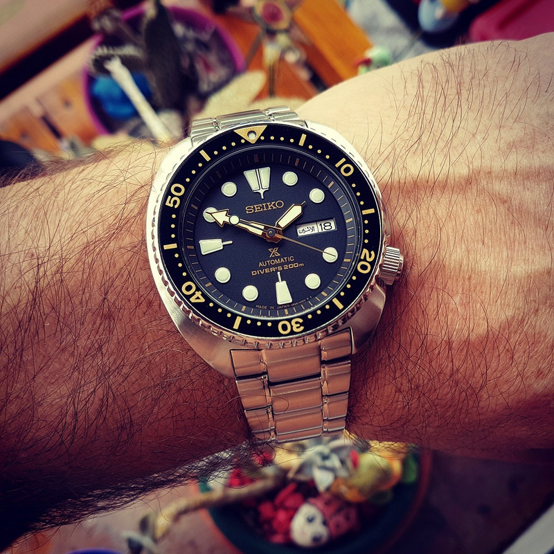Seiko Prospex SRP775 'Turtle' Cal. 4R36 Auto 200M (1)
