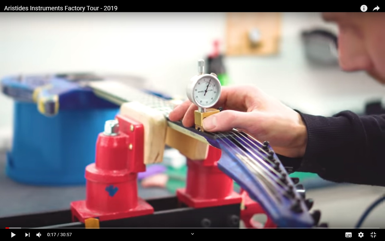 настройка 1 лада