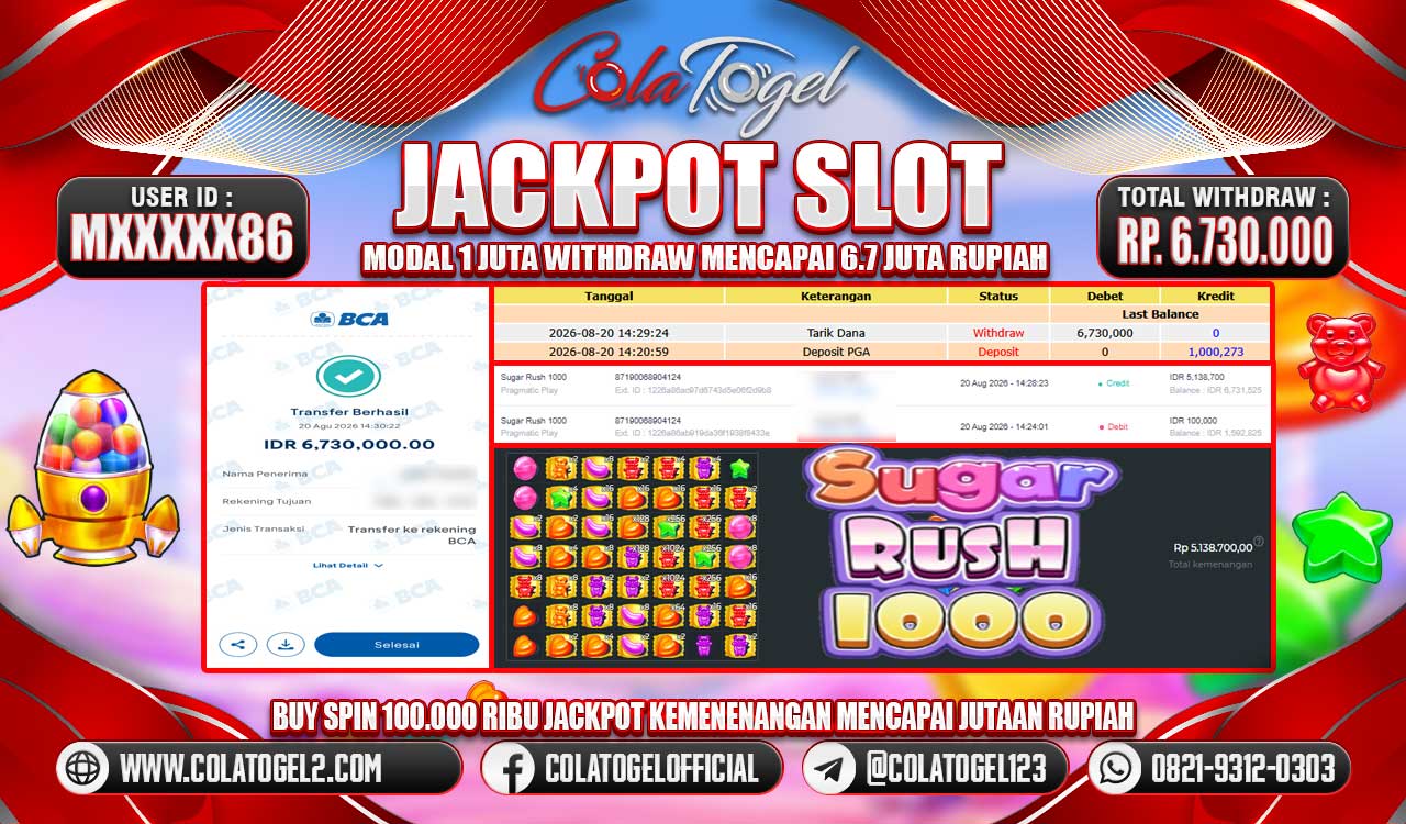 JACKPOT SLOT GACORR!!