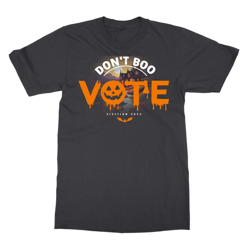 Dont Boo Vote Funny 2024 Election Halloween Party Unisex T-Shirt