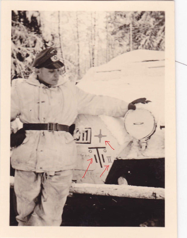 weiße camo Halbkette SdKfz 251 ungepanzert