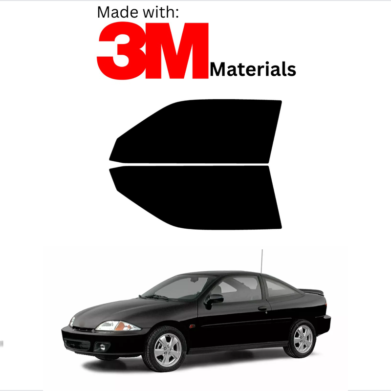 Tinte de ventana precortado para Chevrolet Cavalier cupé 90-94 cerámica hecho con 3M - Imagen 8 de 9