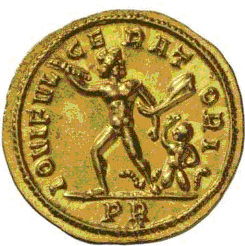 Glosario de monedas romanas. JÚPITER . 22