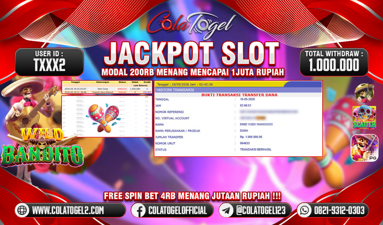 JACKPOT SLOT GACOR!!