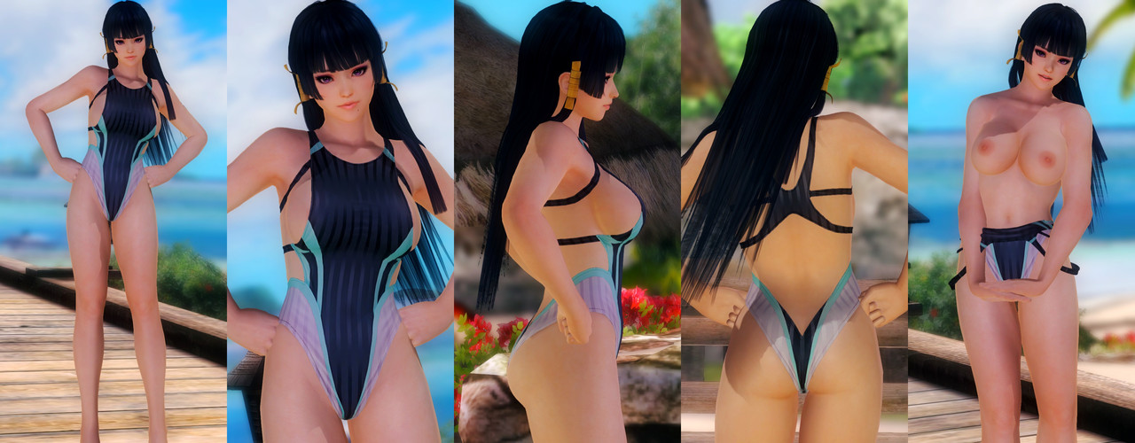 Nyotengu DOAXVV Take Your Mark [Topless]
